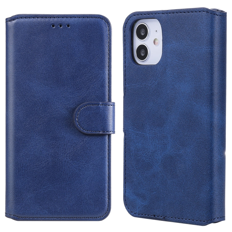 For iPhone 12 mini Classic Calf Texture PU + TPU Horizontal Flip Leather Case, with Holder & Card Slots & Wallet