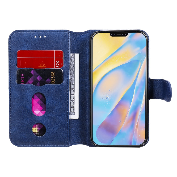 For iPhone 12 mini Classic Calf Texture PU + TPU Horizontal Flip Leather Case, with Holder & Card Slots & Wallet