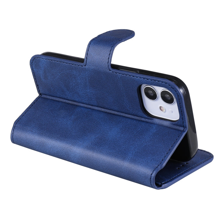 For iPhone 12 mini Classic Calf Texture PU + TPU Horizontal Flip Leather Case, with Holder & Card Slots & Wallet