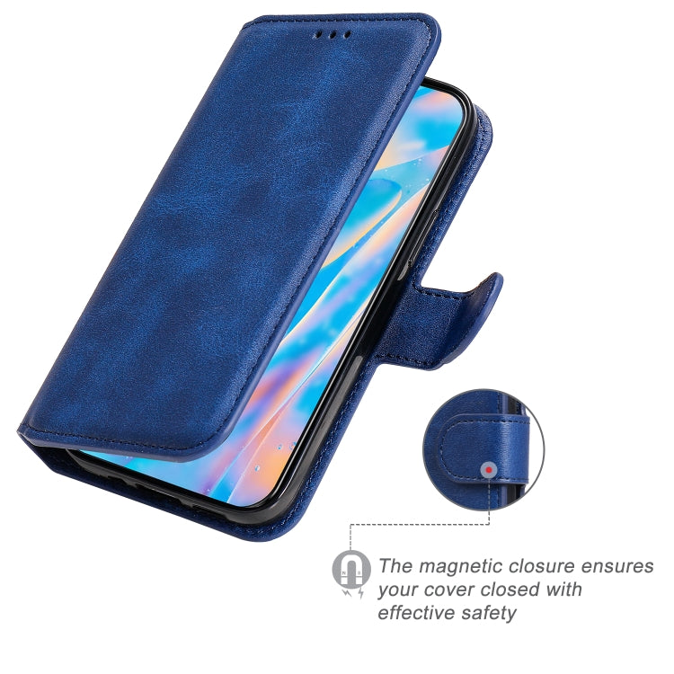 For iPhone 12 mini Classic Calf Texture PU + TPU Horizontal Flip Leather Case, with Holder & Card Slots & Wallet