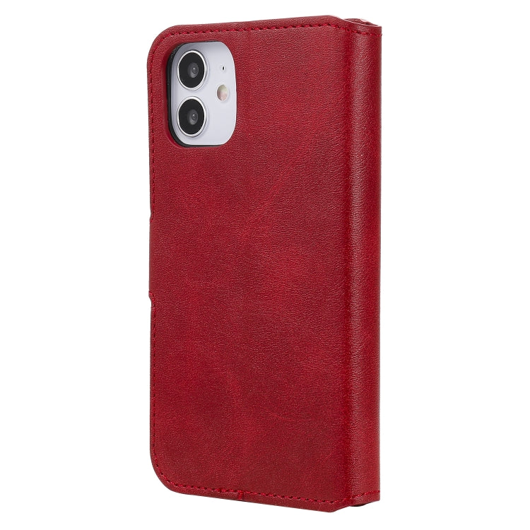 For iPhone 12 mini Classic Calf Texture PU + TPU Horizontal Flip Leather Case, with Holder & Card Slots & Wallet