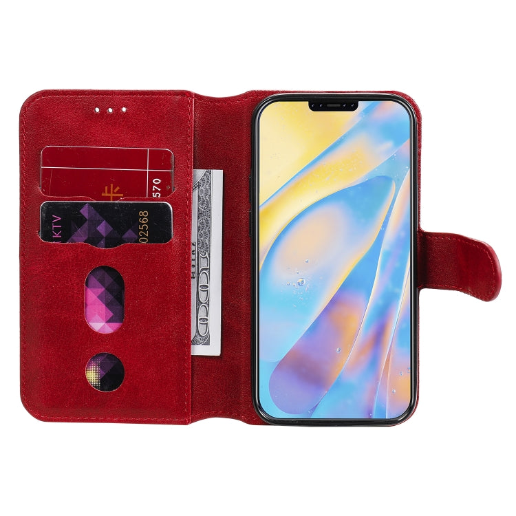 For iPhone 12 mini Classic Calf Texture PU + TPU Horizontal Flip Leather Case, with Holder & Card Slots & Wallet