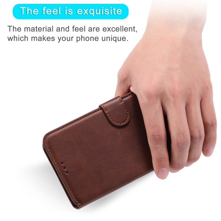 For iPhone 12 mini Classic Calf Texture PU + TPU Horizontal Flip Leather Case, with Holder & Card Slots & Wallet