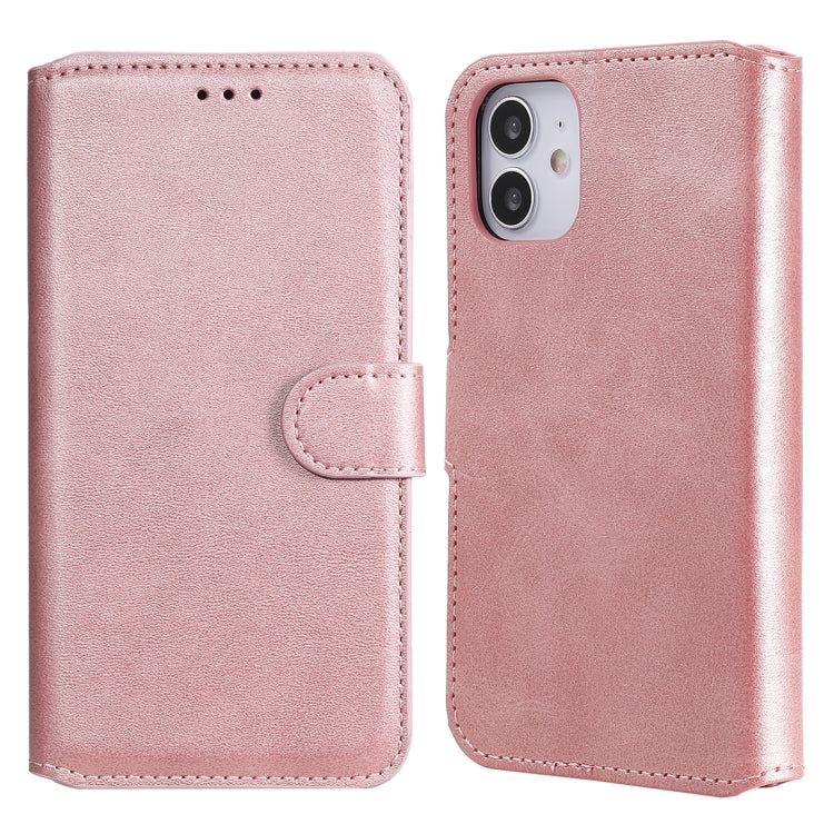For iPhone 12 mini Classic Calf Texture PU + TPU Horizontal Flip Leather Case, with Holder & Card Slots & Wallet