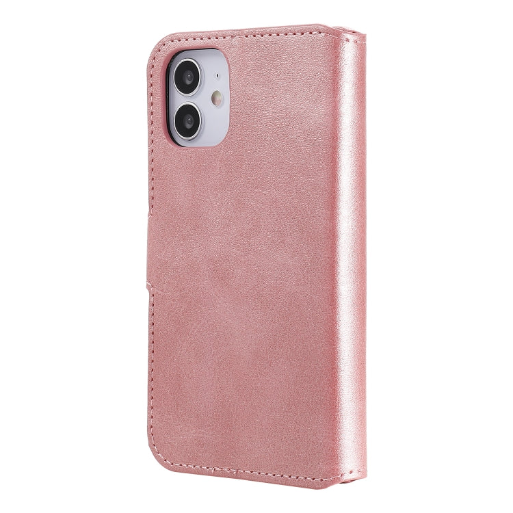 For iPhone 12 mini Classic Calf Texture PU + TPU Horizontal Flip Leather Case, with Holder & Card Slots & Wallet