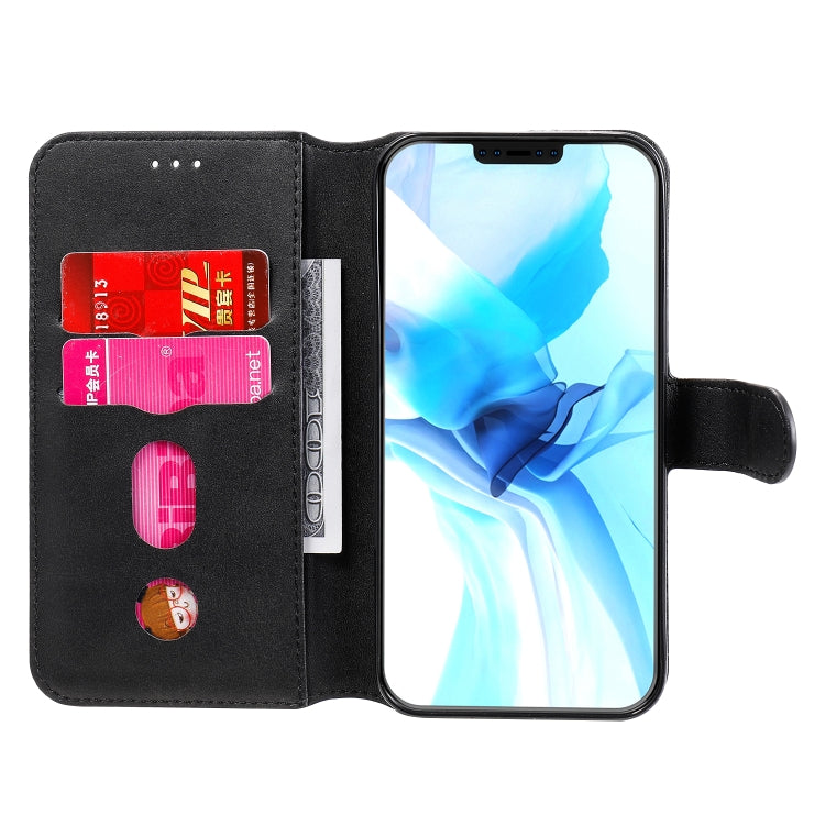 For iPhone 12 / 12 Pro Classic Calf Texture PU + TPU Horizontal Flip Leather Case, with Holder & Card Slots & Wallet