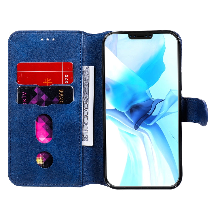 For iPhone 12 / 12 Pro Classic Calf Texture PU + TPU Horizontal Flip Leather Case, with Holder & Card Slots & Wallet