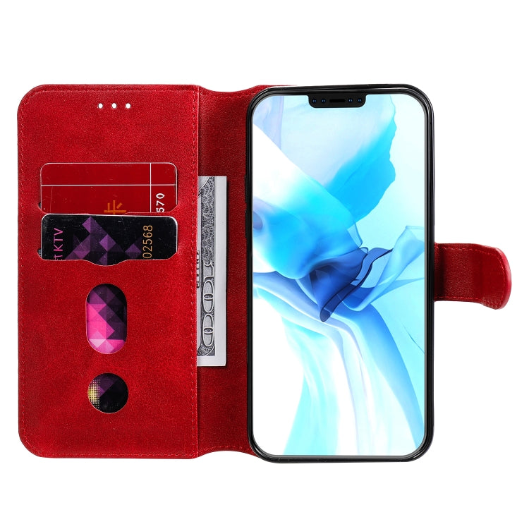 For iPhone 12 / 12 Pro Classic Calf Texture PU + TPU Horizontal Flip Leather Case, with Holder & Card Slots & Wallet