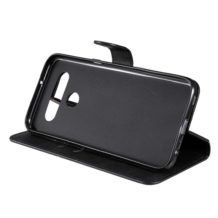 For LG K51S / Q51S Classic Calf Texture PU + TPU Horizontal Flip Leather Case, with Holder & Card Slots & Wallet