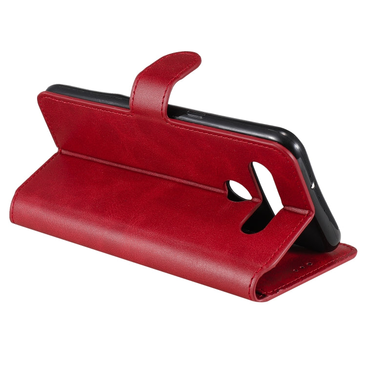 For LG K51S / Q51S Classic Calf Texture PU + TPU Horizontal Flip Leather Case, with Holder & Card Slots & Wallet