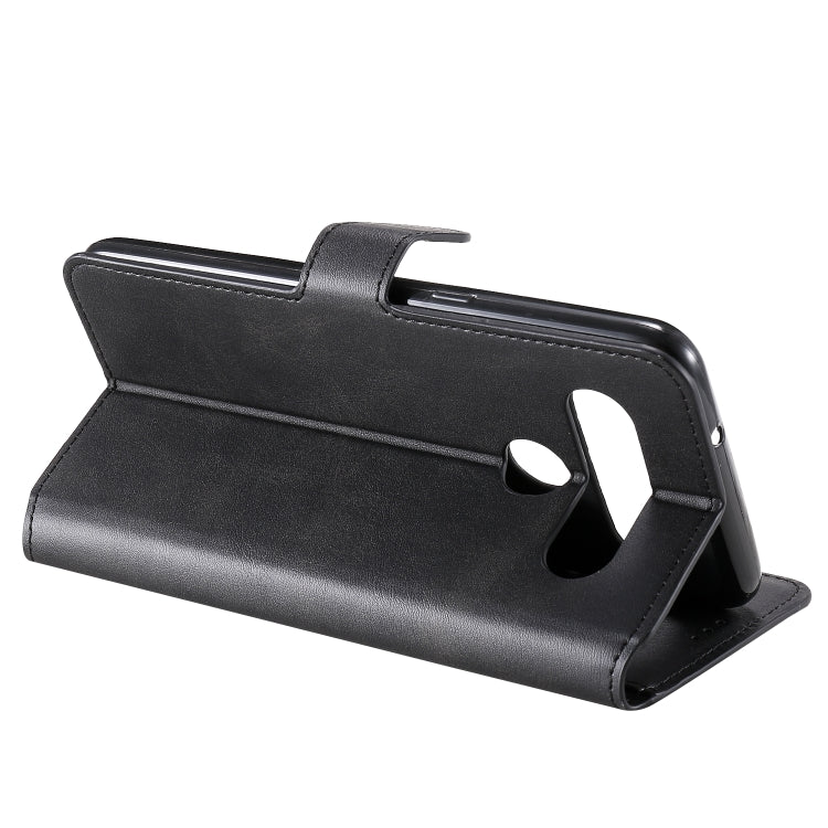 For LG K61 Classic Calf Texture PU + TPU Horizontal Flip Leather Case, with Holder & Card Slots & Wallet