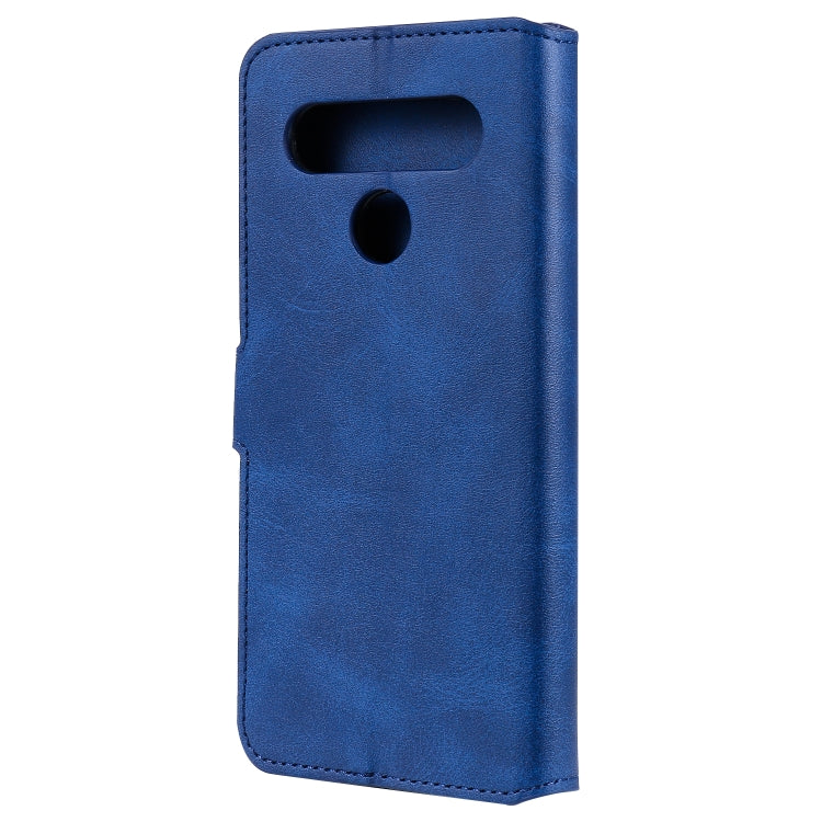 For LG K61 Classic Calf Texture PU + TPU Horizontal Flip Leather Case, with Holder & Card Slots & Wallet