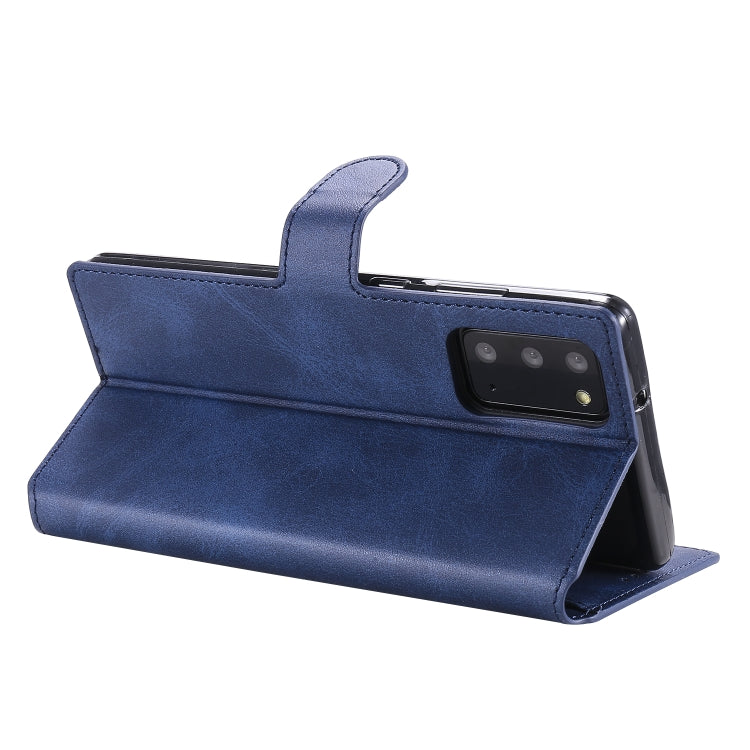 For Samsung Galaxy Note 20 Classic Calf Texture PU + TPU Horizontal Flip Leather Case, with Holder & Card Slots & Wallet