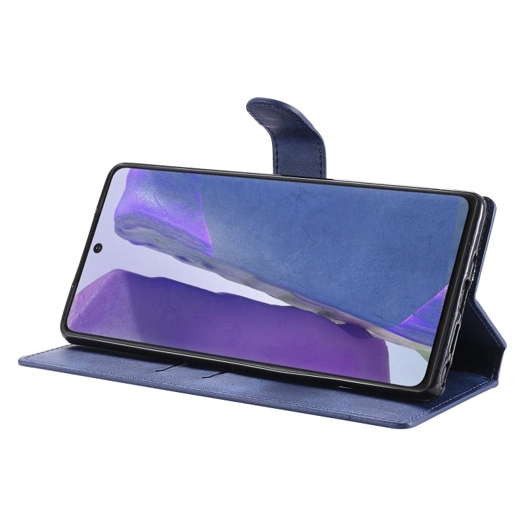 For Samsung Galaxy Note 20 Classic Calf Texture PU + TPU Horizontal Flip Leather Case, with Holder & Card Slots & Wallet
