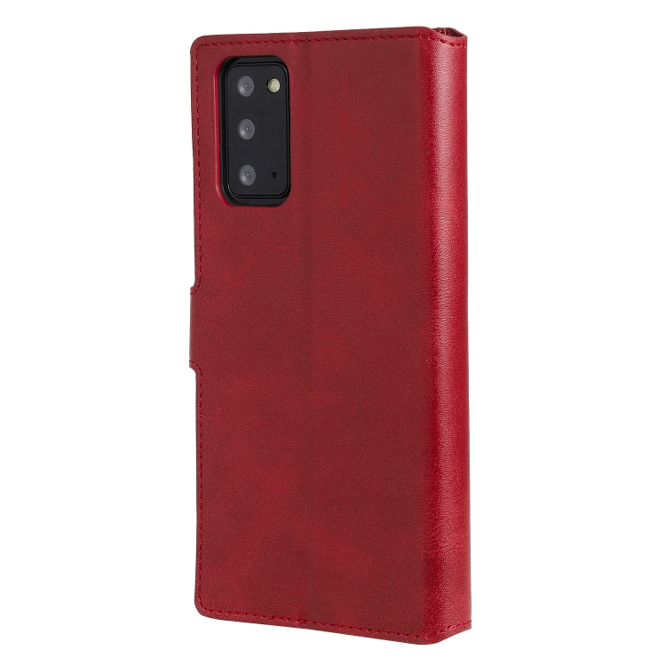 For Samsung Galaxy Note 20 Classic Calf Texture PU + TPU Horizontal Flip Leather Case, with Holder & Card Slots & Wallet