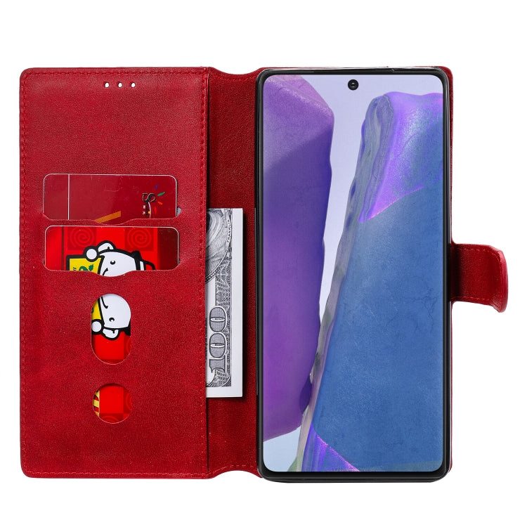 For Samsung Galaxy Note 20 Classic Calf Texture PU + TPU Horizontal Flip Leather Case, with Holder & Card Slots & Wallet
