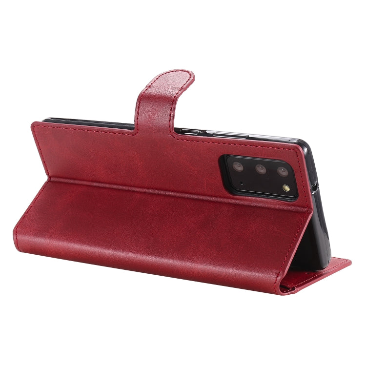 For Samsung Galaxy Note 20 Classic Calf Texture PU + TPU Horizontal Flip Leather Case, with Holder & Card Slots & Wallet