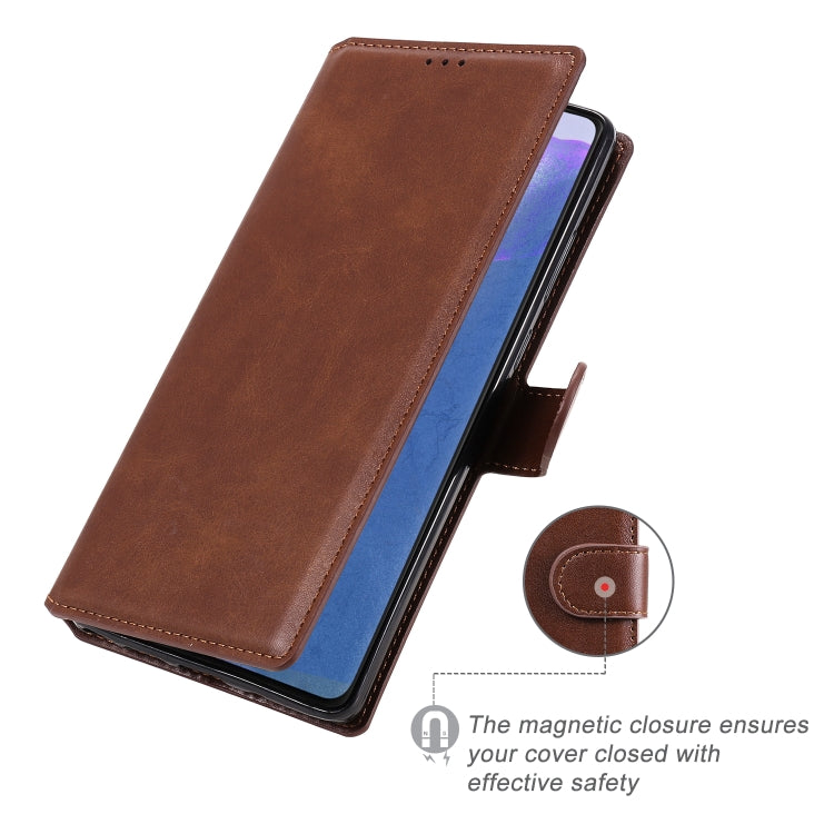 For Samsung Galaxy Note 20 Classic Calf Texture PU + TPU Horizontal Flip Leather Case, with Holder & Card Slots & Wallet