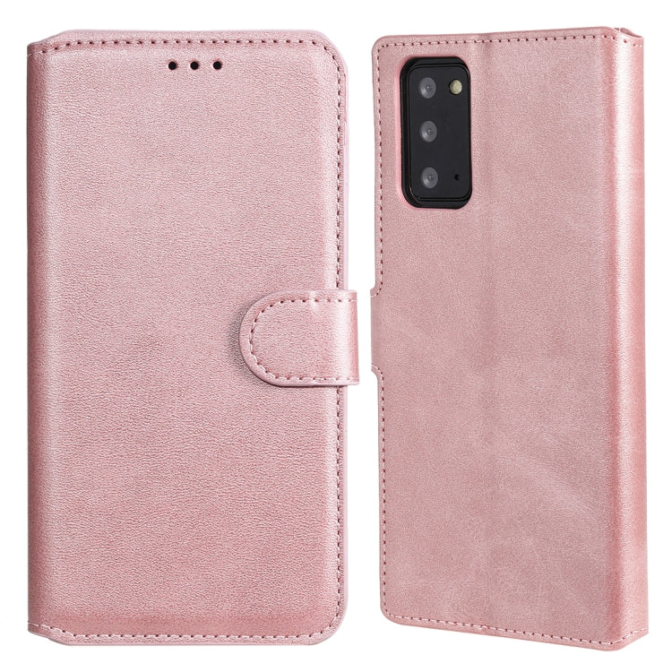 For Samsung Galaxy Note 20 Classic Calf Texture PU + TPU Horizontal Flip Leather Case, with Holder & Card Slots & Wallet