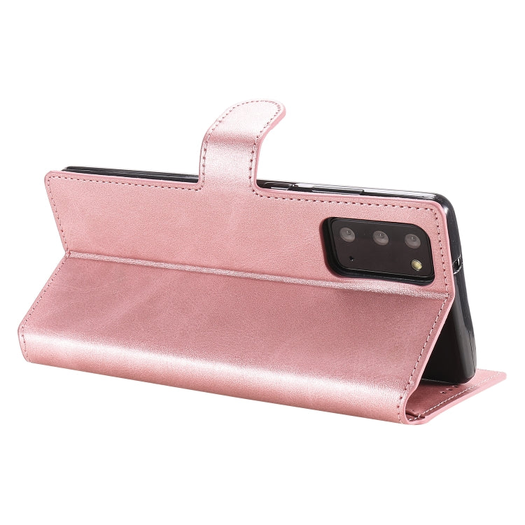 For Samsung Galaxy Note 20 Classic Calf Texture PU + TPU Horizontal Flip Leather Case, with Holder & Card Slots & Wallet