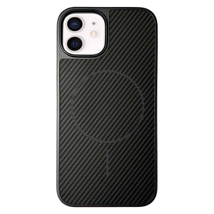 For iPhone 12 Pita Series MagSafe TPU + PC Texture Phone Case