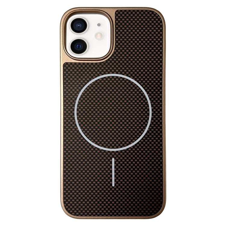 For iPhone 12 Pita Series MagSafe TPU + PC Texture Phone Case
