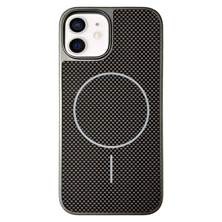 For iPhone 12 Pita Series MagSafe TPU + PC Texture Phone Case