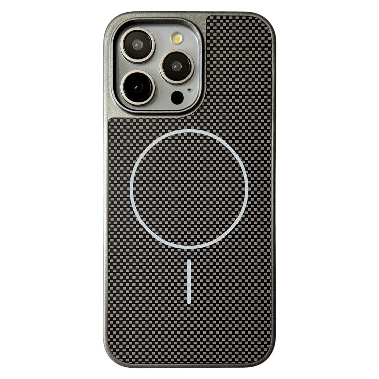 For iPhone 12 Pro Max Pita Series MagSafe TPU + PC Texture Phone Case