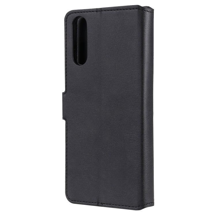 For Sony Xperia 10 II Classic Calf Texture PU + TPU Horizontal Flip Leather Case, with Holder & Card Slots & Wallet