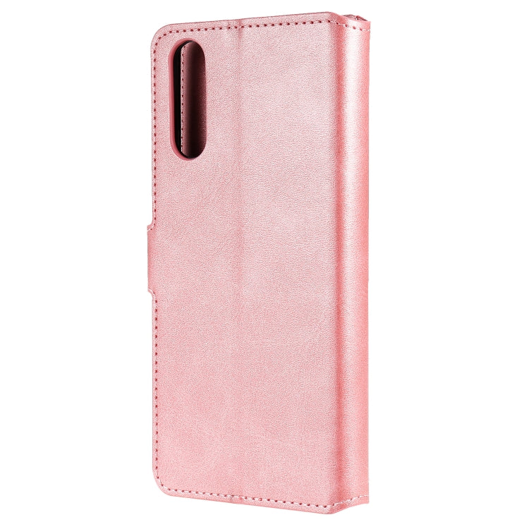 For Sony Xperia 10 II Classic Calf Texture PU + TPU Horizontal Flip Leather Case, with Holder & Card Slots & Wallet