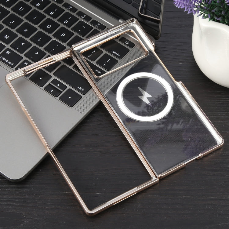 For Xiaomi Mix Fold 3 6D Glossy Electroplated PC MagSafe Phone Case
