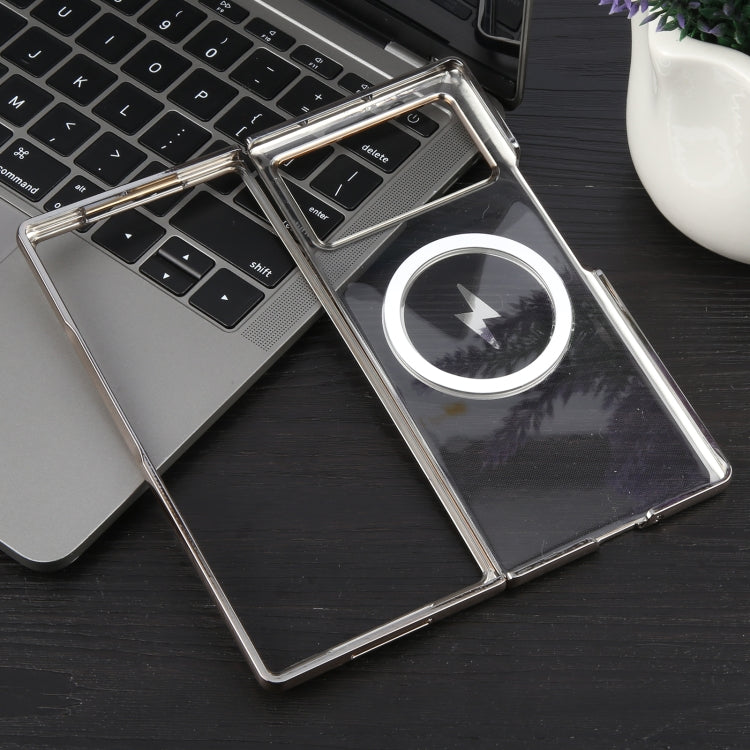 For Xiaomi Mix Fold 3 6D Glossy Electroplated PC MagSafe Phone Case