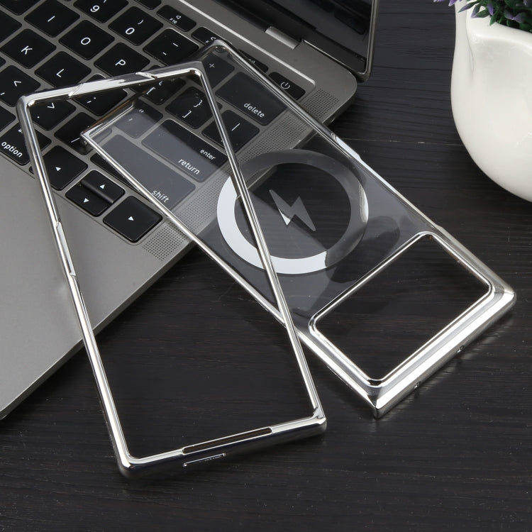 For Xiaomi Mix Fold 3 6D Glossy Electroplated PC MagSafe Phone Case
