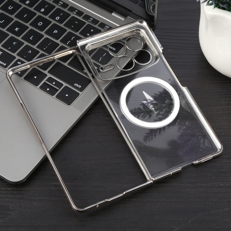 For Xiaomi Mix Fold 4 6D Glossy Electroplated PC MagSafe Phone Case