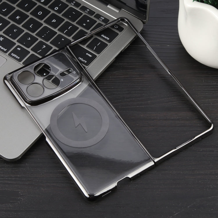 For Xiaomi Mix Fold 4 6D Glossy Electroplated PC MagSafe Phone Case