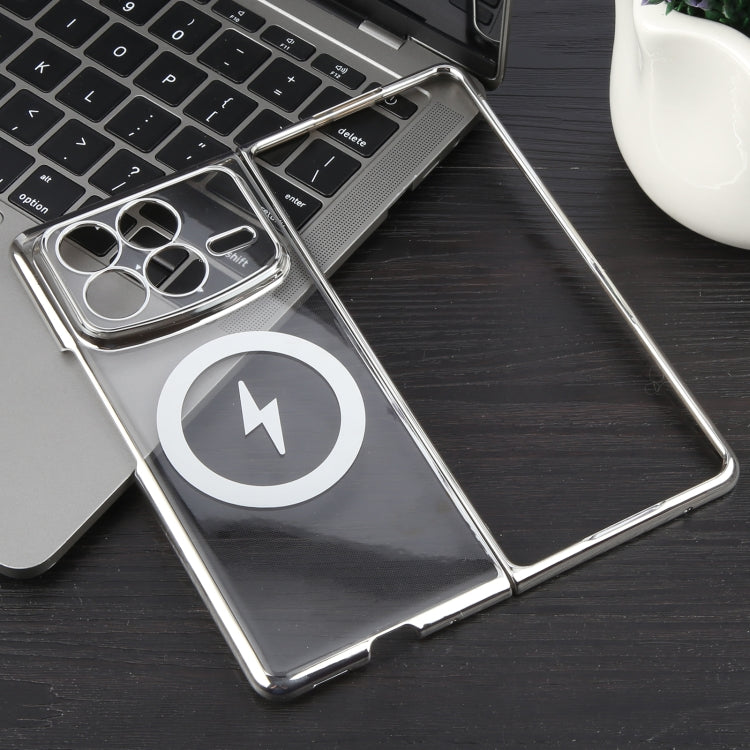 For Xiaomi Mix Fold 4 6D Glossy Electroplated PC MagSafe Phone Case