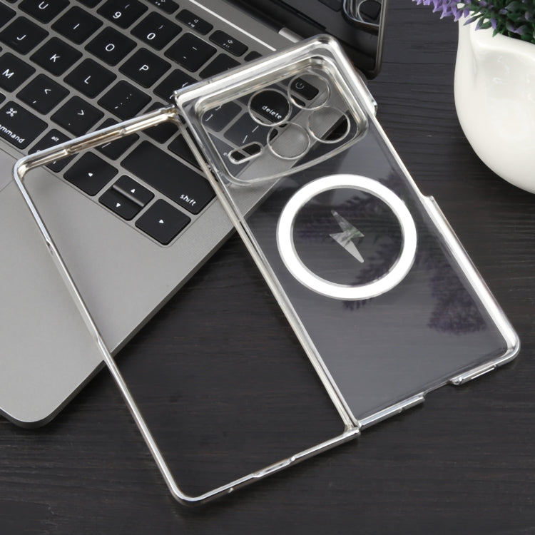 For Xiaomi Mix Fold 4 6D Glossy Electroplated PC MagSafe Phone Case
