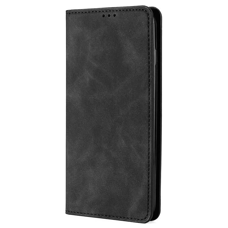 For Redmi Note 14 Pro 4G Skin Feel Magnetic Leather Phone Case
