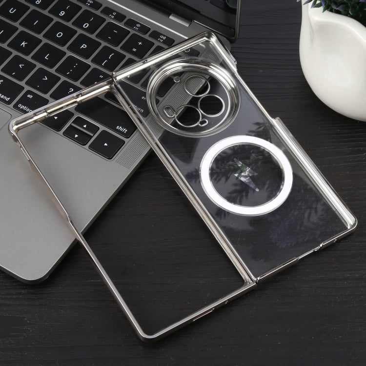 For vivo X Fold3 Pro 6D Glossy Electroplated PC MagSafe Phone Case