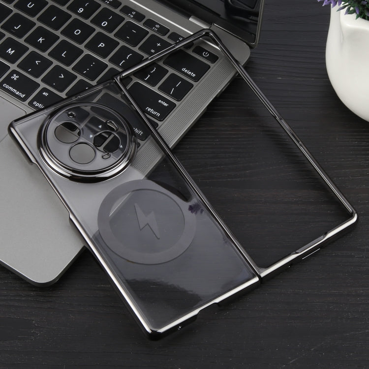 For vivo X Fold3 Pro 6D Glossy Electroplated PC MagSafe Phone Case