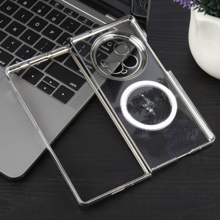 For vivo X Fold3 Pro 6D Glossy Electroplated PC MagSafe Phone Case