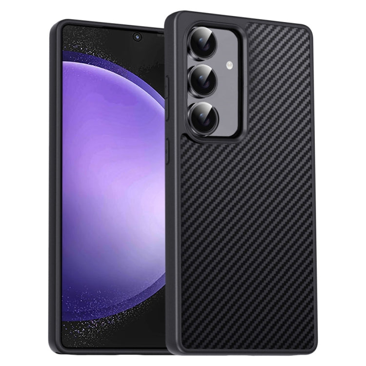 For Samsung Galaxy S23 FE 5G Pita Series TPU + PC Texture Phone Case