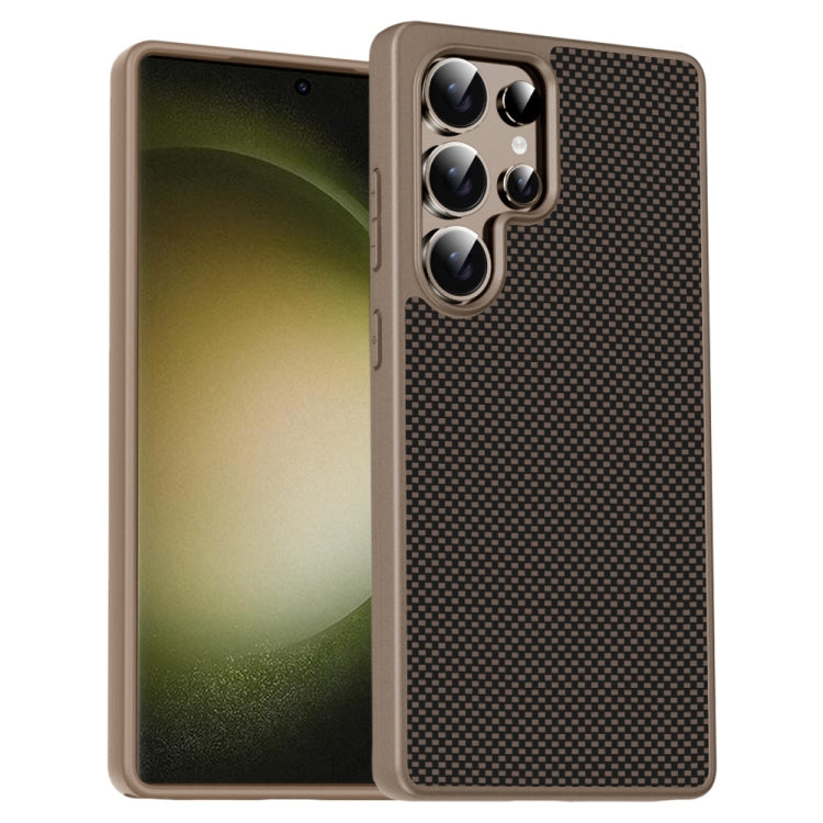 For Samsung Galaxy S23 Ultra 5G Pita Series TPU + PC Texture Phone Case