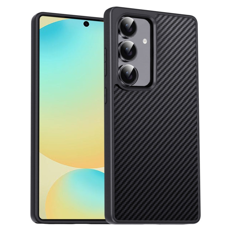 For Samsung Galaxy S24 FE 5G Pita Series TPU + PC Texture Phone Case