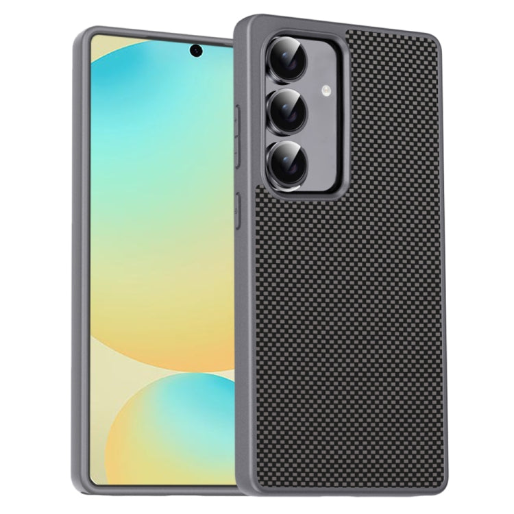 For Samsung Galaxy S25 5G Pita Series TPU + PC Texture Phone Case