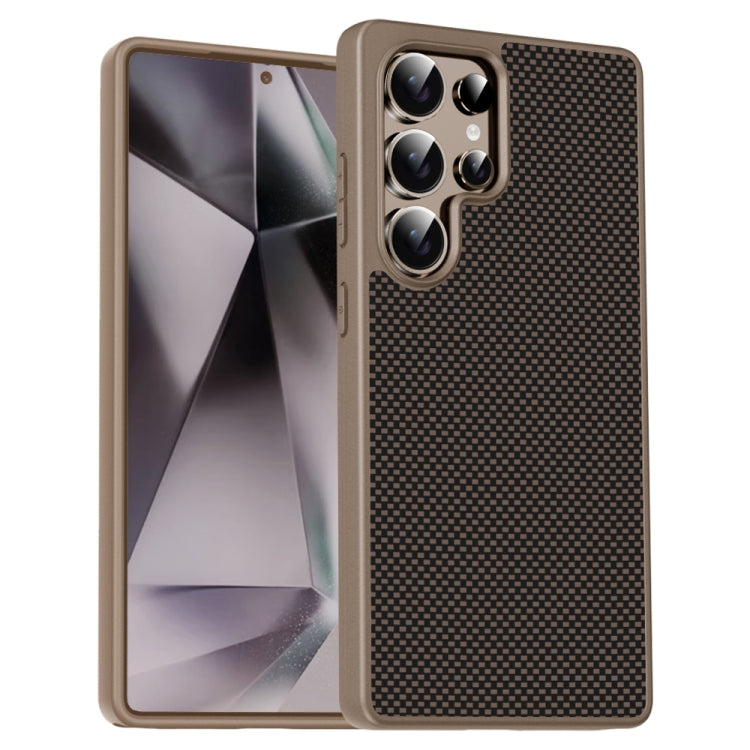For Samsung Galaxy S25 Ultra 5G Pita Series TPU + PC Texture Phone Case