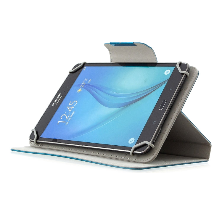 For 7 inch Tablets Universal Solid Color Horizontal Flip Leather Case with Card Slots & Holder & Wallet