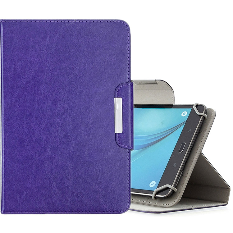 For 7 inch Tablets Universal Solid Color Horizontal Flip Leather Case with Card Slots & Holder & Wallet
