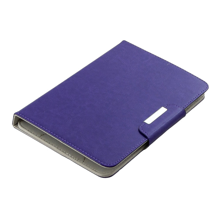 For 8 inch Tablets Universal Solid Color Horizontal Flip Leather Case with Card Slots & Holder & Wallet