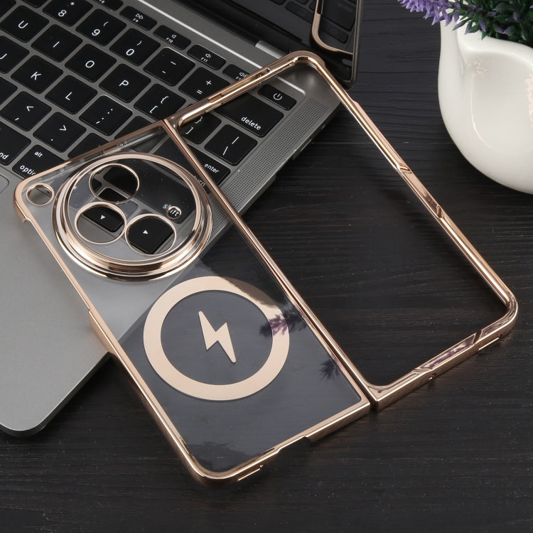 For OPPO Find N3 / OnePlus Open 6D Glossy Electroplated PC MagSafe Phone Case